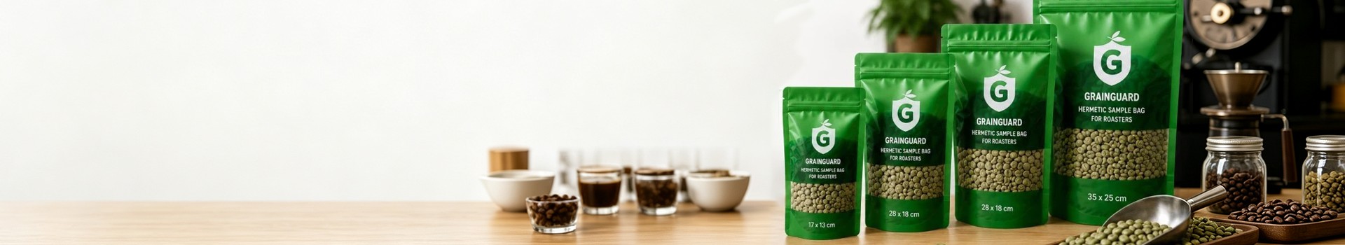 Beg Contoh Hermetik Biji Kopi
