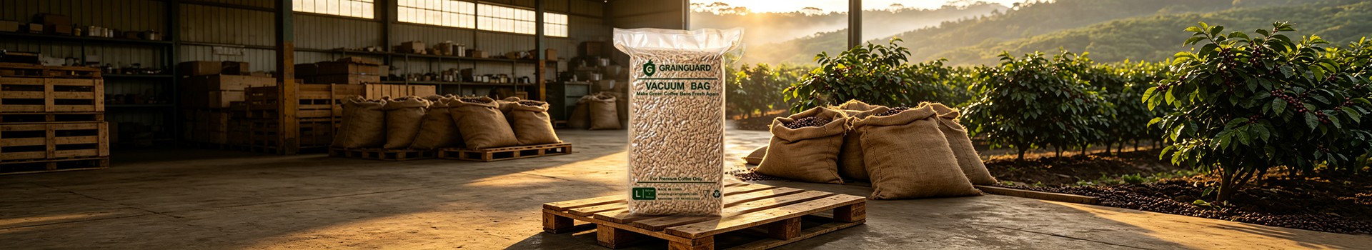 Beg Vakum Hermetik Biji Kopi