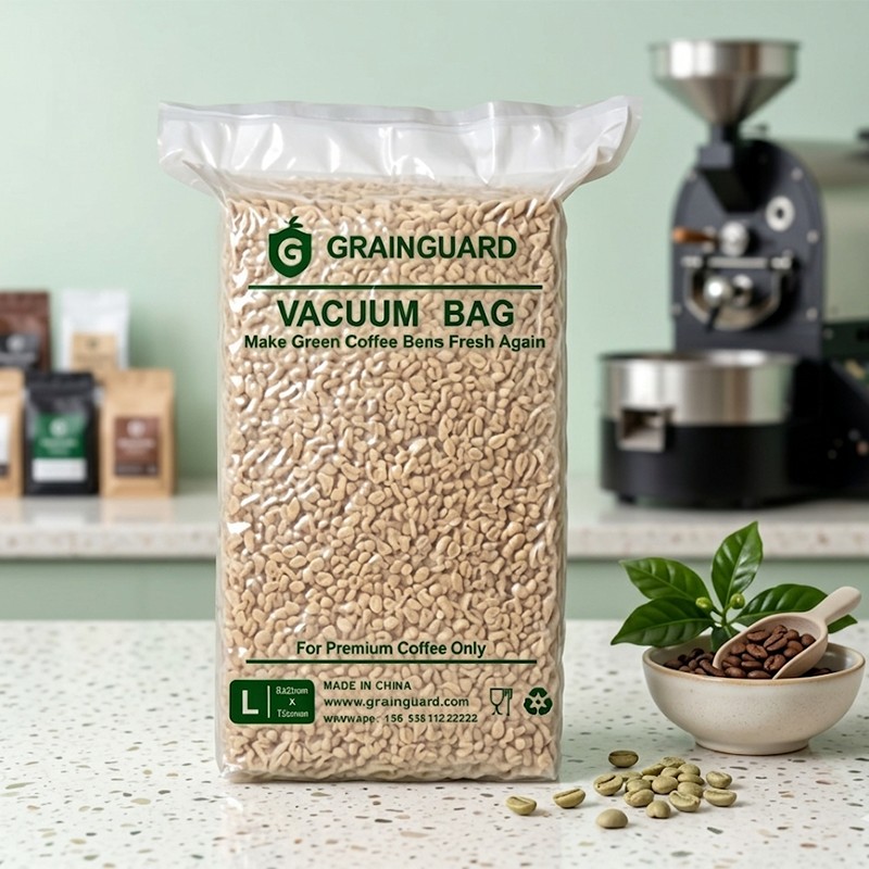 Beg Vakum Untuk Biji Kopi Hijau
